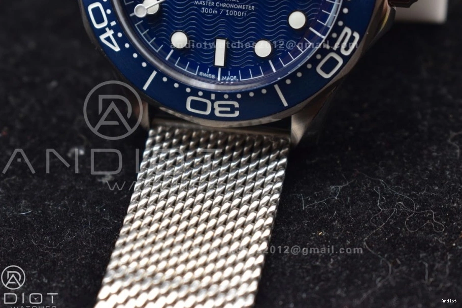 anniversary James on VSF 60th 42mm Bond Mesh Edition A Best Stylish 300M Seamaster Bracelet 1065 0808